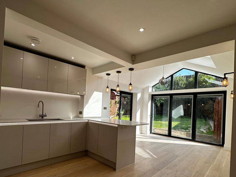 Rear Extension & Open-Plan Kitchen Fleet